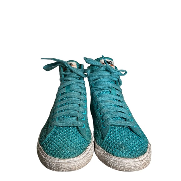 Nike 579956-300 Women's Blazer Mid Mesh Sport Turquoise Size 6 - Picture 4 of 8